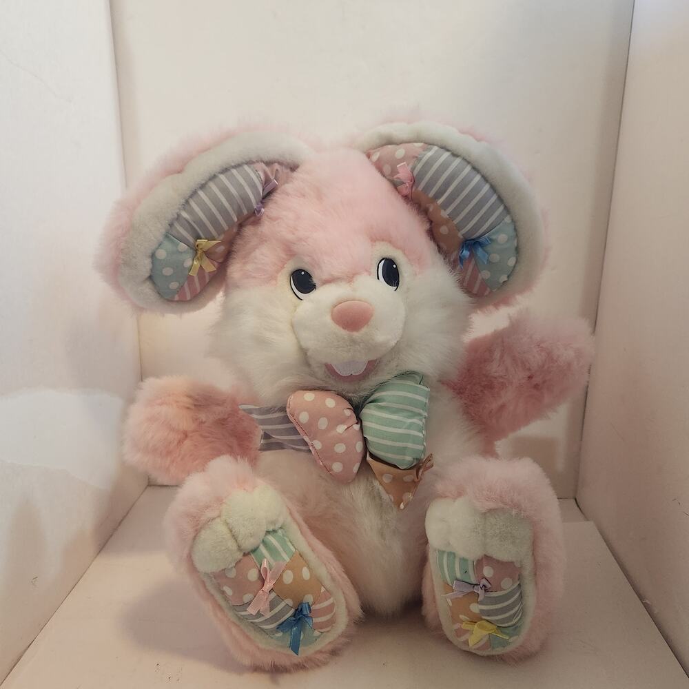Vintage 1996 Fordlet 16" Plush Easter Bunny